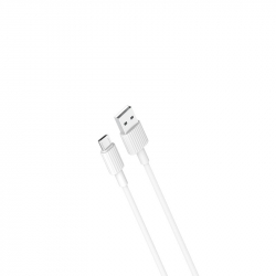 Kabel USB iPhone Lightning 1m biały XO NB156 2.4A